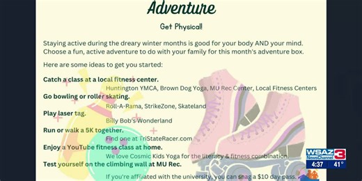 Family Adventure Box with Cabell County Schools