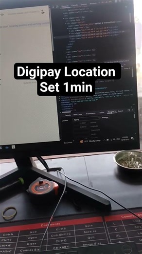digipay web portal location setting 1 min #csc #computer #csc new update