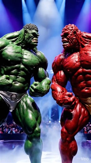 who is win green bulk or red hulk tell me in a comment