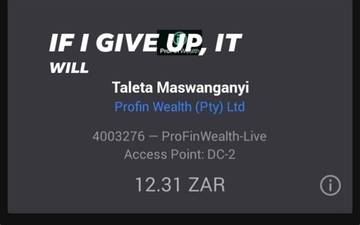 Let's try again tomorrow | Talent Maswanganyi