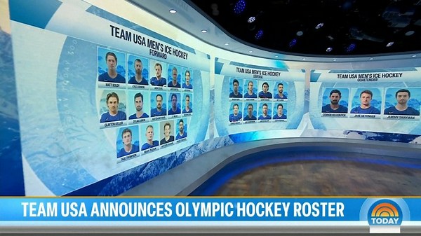 Who made Team USA's Olympic hockey rosters?