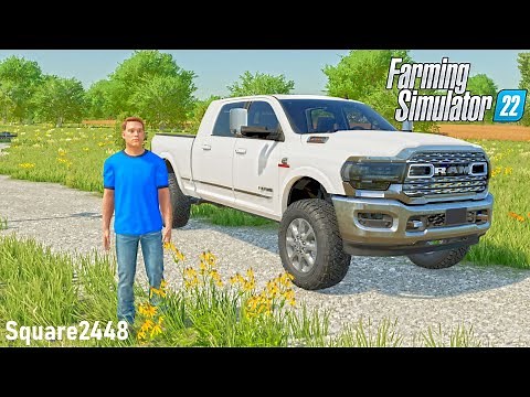BUYING MY FIRST DIESEL TRUCK! (RAM 2500 CUMMINS) | HOMEOWNER | FARMING SIMULATOR 22
