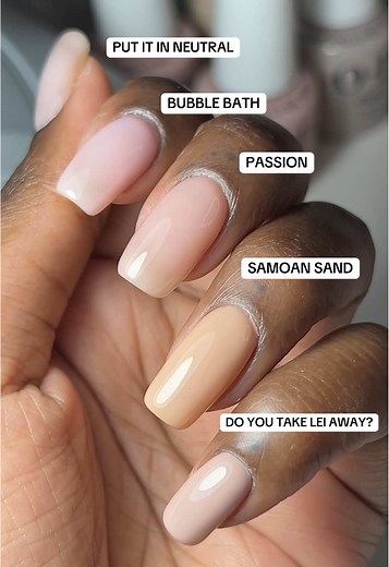OPI (@opi) - Top 5 OPI Neutral Nail Colors to Try