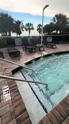 We always enjoy our time here 😀 #myrtlebeach #hottub #resort #vacation