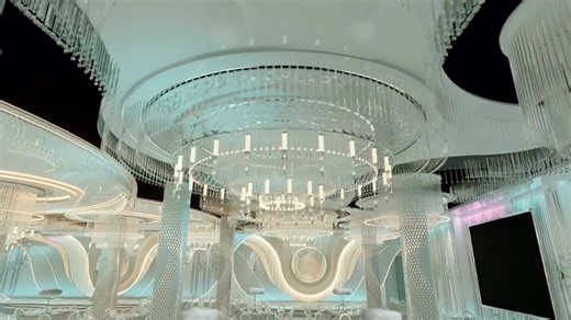 Creative Wedding Banquet Hall Ceiling Design Ideas