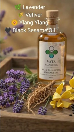 The Bedtime Ritual I Never Skip 🌙 | Ayurvedic Massage Oil