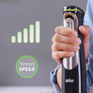 La MultiQuick 9 de Braun es la primera batidora del mundo con velocidad automática Smart Speed, sin velocidades predefinidas, sólo tienes que seguir tu intuición dependiendo de los resultados que desees🤩 | Braun Household Chile