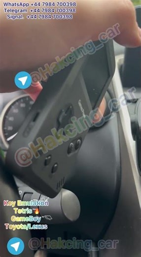 Game Boy Key Emulator Toyota Tetris for Toyota Lexus