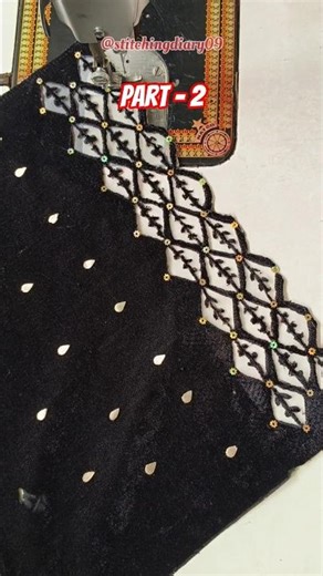 🔥Cutwork Embroidery Sleeves/trouser/Daman design in trending #ytshorts #ytviral #fashion #embroidery