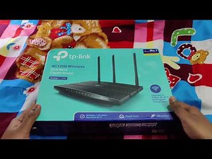 Tp-Link Archer c1200 Dual Band Gigabit Wireless Router Unboxing And Review