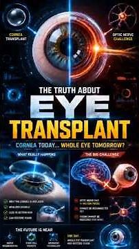 What Really Happens in an Eye Transplant? #Science #EyeTransplant #Cornea #Medical #Neuroscience