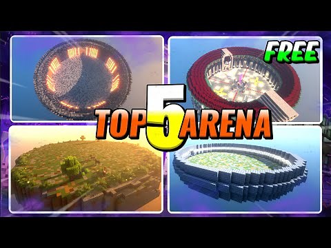 Top 5 Minecraft Arena | PVP Arena Schematic Download | Best Minecraft Arena | 2024