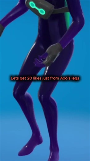 The legs of Axo 2 #fortnite #shorts