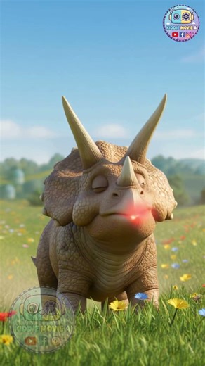 Learn 3 dinosaur facts fast 🧠🦕 Turkey-sized raptor • banana teeth • horned defense