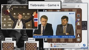 13K views · 297 reactions | Carlsen won the 2016 World Chess Championship with a beautiful coup de grace! | chess24 | Facebook