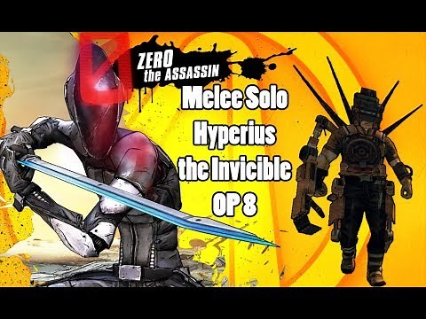 Hyperius the Invincible Melee Solo, Zer0 @ OP 8