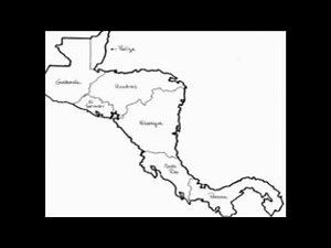 mapa de centroamerica