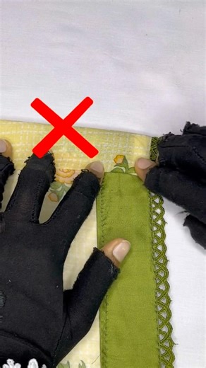 Perfect side slit easy hack #sewingtips #tipsandtricks