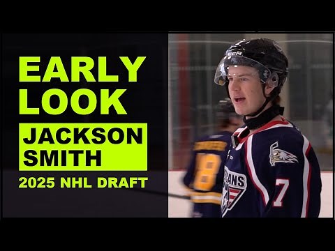 JACKSON SMITH Highlights 2025 NHL Draft