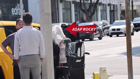 A$AP Rocky Spotted in Wheelchair Looking Frail and Helpless