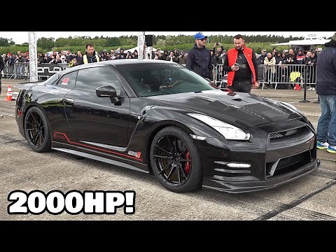 2000HP Nissan GT-R R35 BoostLogic ALPHA 22x VIS KOSOVA 0-353 KM/H 🚀 ONBOARD & ACCELERATIONS!