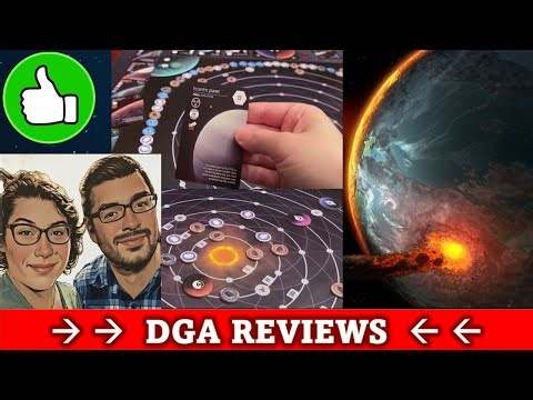 DGA Reviews Board Games: Planetarium (Cozy Game Night)