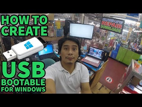 Easy and fast way to create Windows 10 USB bootable by Whatsupbob