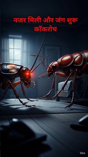 Giant Insects Battle😱 Cockroach vs Bed Bug#shorts #viral #aivideo #trending #moralstory #shortsfeed