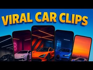 Use My 4K Car Clips & Make Smooth Car Edits...🥶🔥