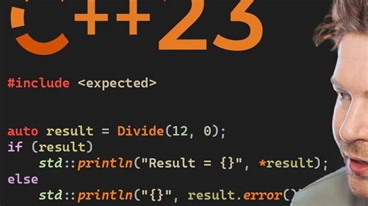 C  终于通过std::expected改进了错误处理！ Cherno [20250718] 双语字幕