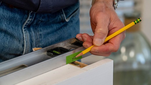 Hang Perfectly Level Shelves Every Time with This Trick - Today's Homeowner