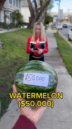 6.2M views · 110K reactions | Millionaire gives a watermelon full of money to save his mom's life and made us cry!  | Mr Amazing | Facebook