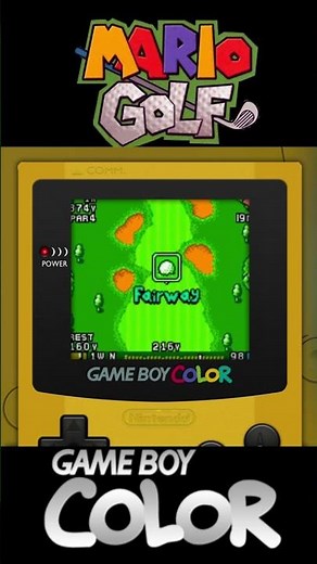 Mario Golf Game boy Color !