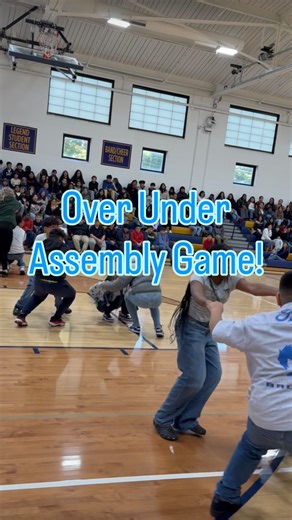 We love having fun at assemblies! #school #assembly #schoolgames #students #studentengagement | Lee Middle & High School