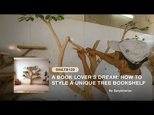 Tree Bookshelf Installation Made Easy | Creative Bookcase Design & Assembly | Best Bookshelves 2025