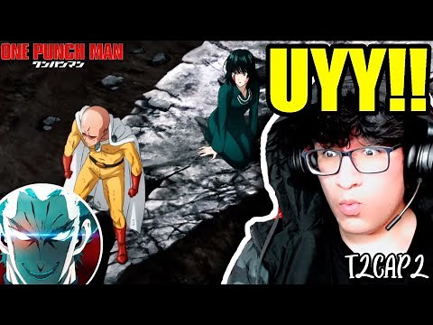 Saitama VS Ventisca del Infierno - ONE PUNCH MAN T2 CAP2 Reacción