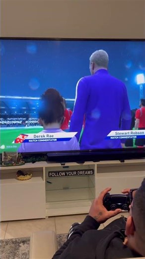 FC 23+ PS5 + LG 86 =happiness#fc23 #ps5 #gamingsetup #goodvibes #happiness #fifa23 #gamerslounge