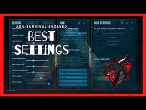 Ark Survival Evolved: BEST Singleplayer/Server Settings 2020 (German)