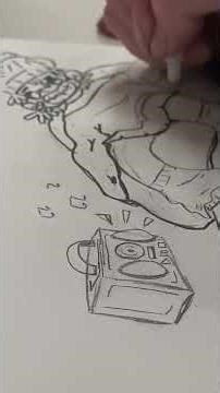 what funky beat do you think theyre playing? #illustration #characterartist