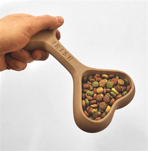 Personalized Dog Bone Food Scoop - Custom Name 3D Printed Kibble Scooper - Etsy