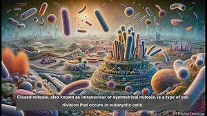 Closed mitosis in biology