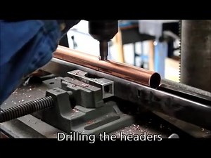 How to Build a Solar Collector Absorber Plate 太阳能集热器-太阳能热水器吸热板-Youtube