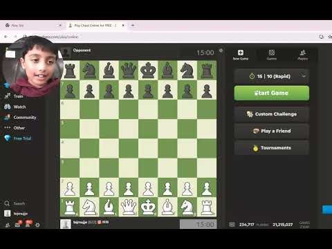 Archie Playing Chess 2nd Video