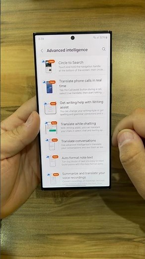 Galaxy AI - OneUI 6.1 on S23 Ultra