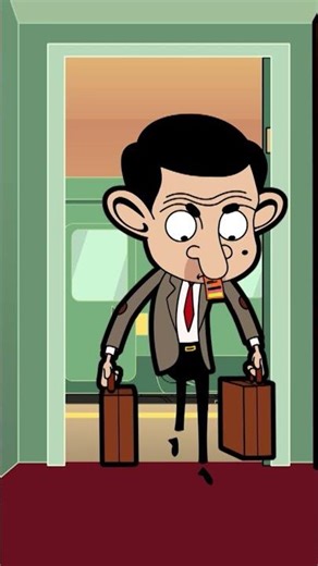 Oh, Beanie… 🎟️ #mrbean #cartoonito #videoclipuriscurte