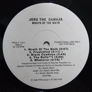 Jeru The Damaja - Wrath Of The Math