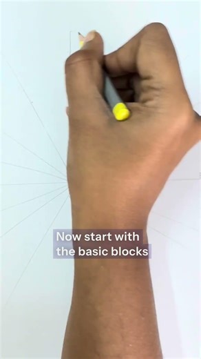 Perspective drawing #nift #drawing #perspective