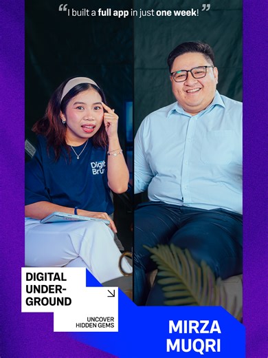 🚀 EP 05: CODING A VISION. What if technology wasn’t just about skills, but about serving the community? Meet Mirza Muqri of 2035Tech, blending code, creativity, and purpose to empower the next generation. From gamification to youth engagement, his work shows how digital tools can inspire action, build confidence, and support Brunei’s national vision. 📅 Filmed on 12 July 2025. 🎙️ This is Digital Underground, where untold digital stories rise to the surface. Watch now, and see how ideas turn in