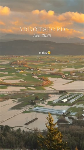 Laura 𖡼𖥧𖤣❀ outdoors & lifestyle on Instagram: "🌄 Sunset views over Sumas Prairie in October 2025 and December 2025. A century ago, this area used to be a lake. It was drained in the 1920s to create agricultural and residential land - and nature has a way of reminding us of its history 🌧️ 📍Abbotsford, British Columbia #abbotsfordflood2025 #sumasprairie #abbotsfordbc #britishcolumbia #vancouverbc"