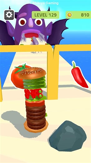 Level 129 Impossible? 😱 Sandwich Runner